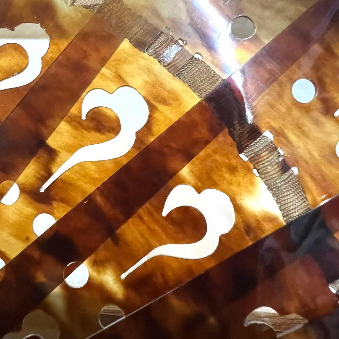 美品 鼈甲 ベッコウ べっ甲 扇子 センス せんす