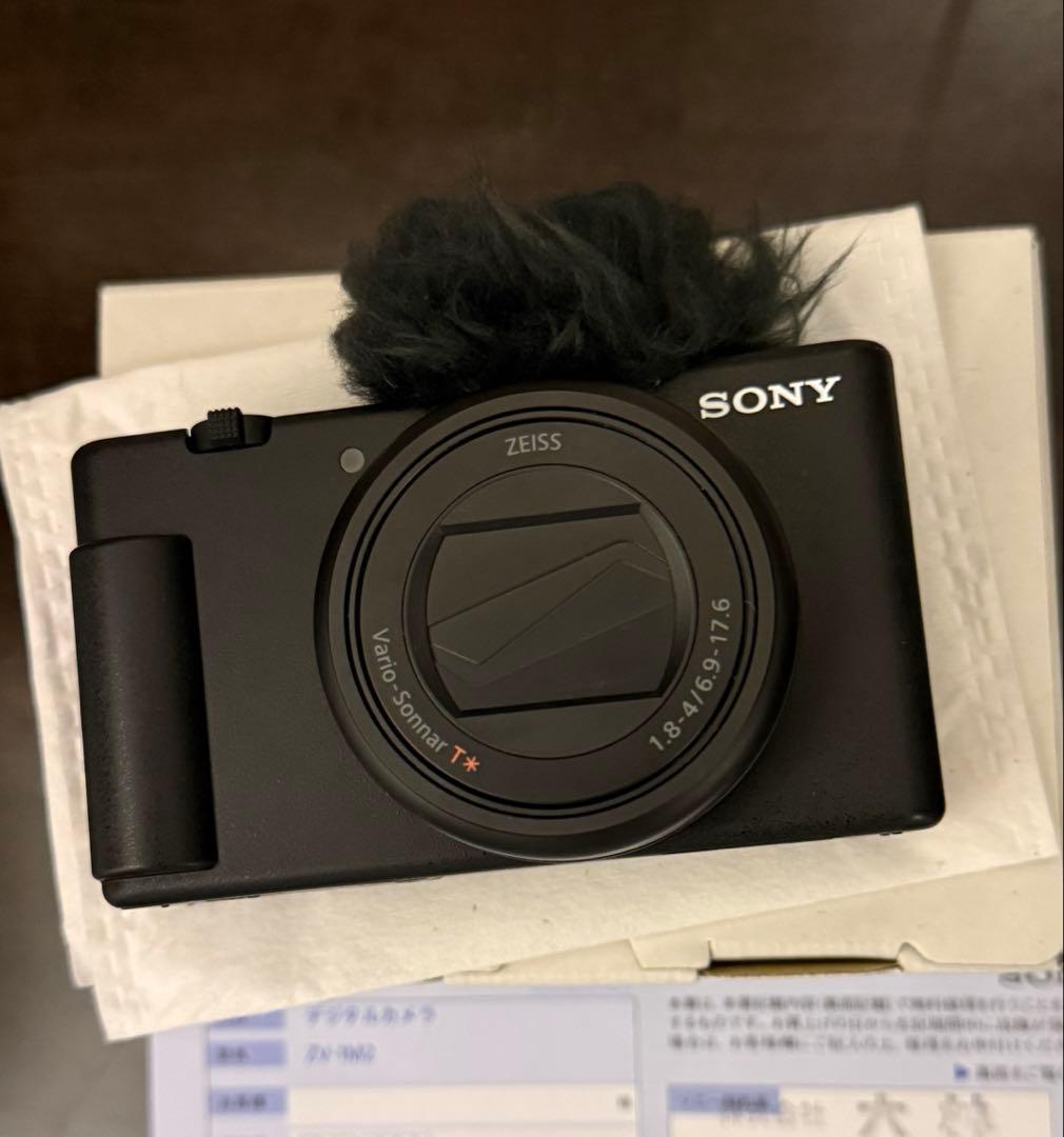 美品‼️SONY ソニー デジタルカメラブラック ZV-1M2 B