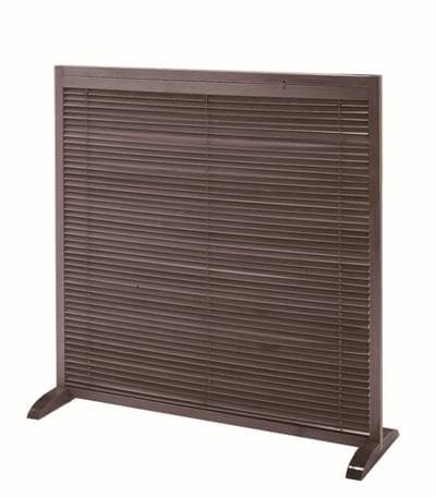 1連パーティション 衝立(高さ119cm) JP-LB1　ブラウン　茶色