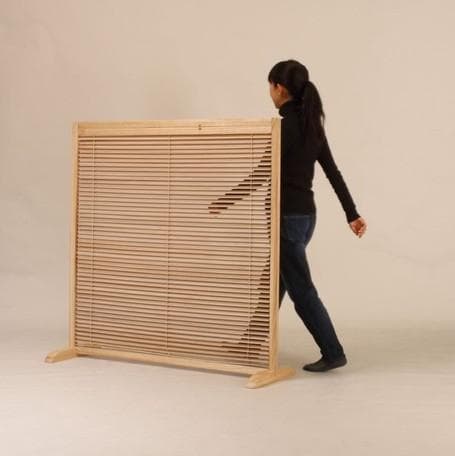 1連パーティション 衝立(高さ119cm) JP-LB1　ブラウン　茶色