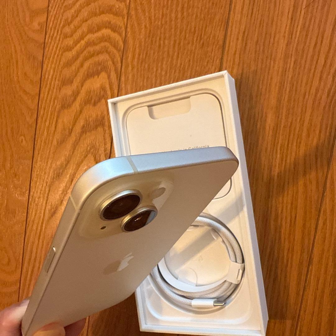 Apple iPhone 15イエロー 256GB本体 simフリー箱ケーブル付