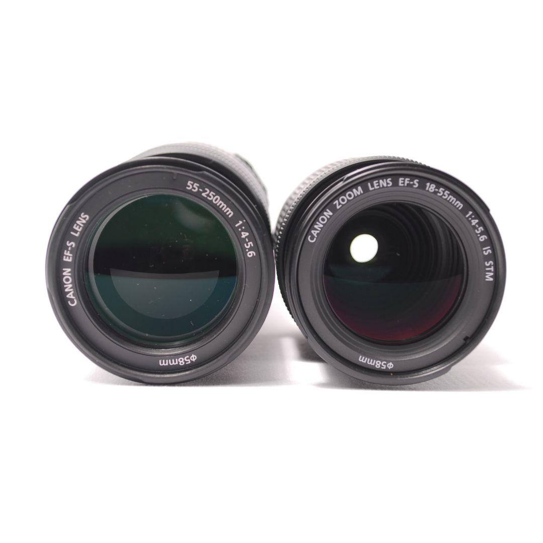 ❤即購入1000円OFF❤キャノン Canon Kiss X8i Wズームセット