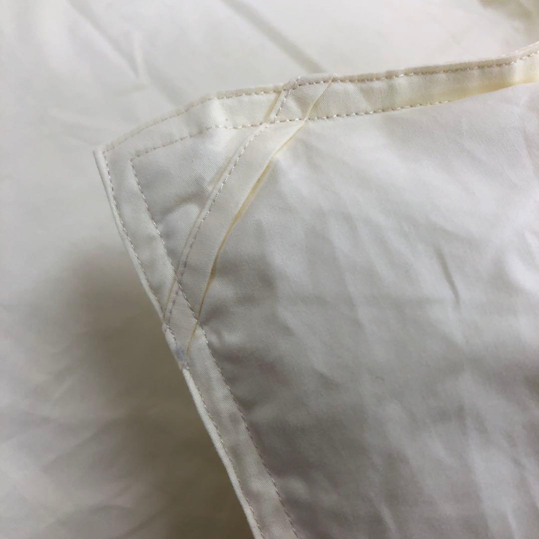 羽毛布団 シングル ハンガリー産ホワイトマザーグース プレミアムゴールド 日本製