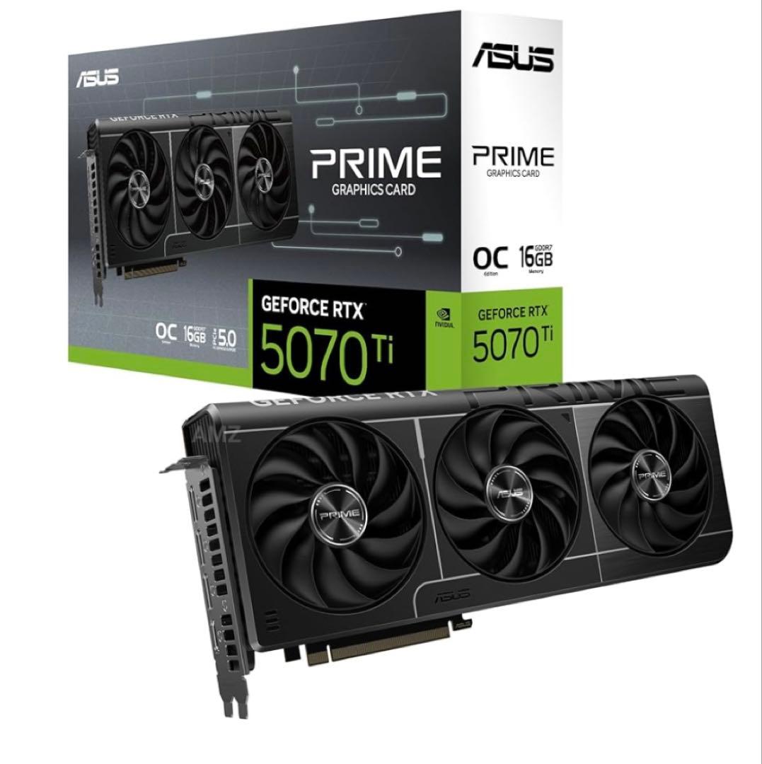 ASUS PRIME-RTX5070TI-O16G 新品未使用