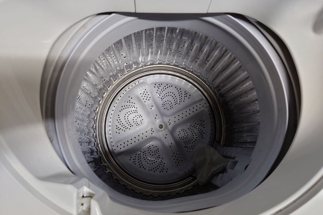 【良品】SHARP 縦型洗濯機 6kg 穴なし洗濯槽 北陸のみ送料無料