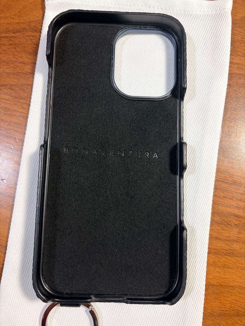 ボナベンチュラiphone 17 ケース ブラック