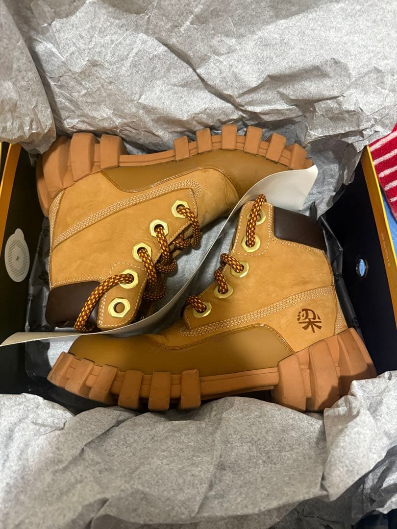 ティンバーランドHumbertoLeon27cm ¥ellow bucks着用