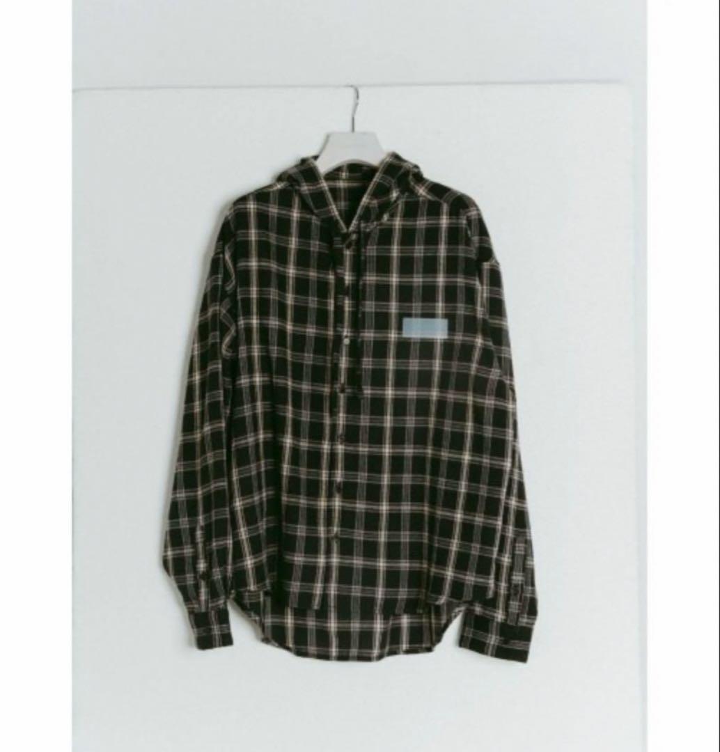 Knuth Marf hooded over shirts(unisex)新品