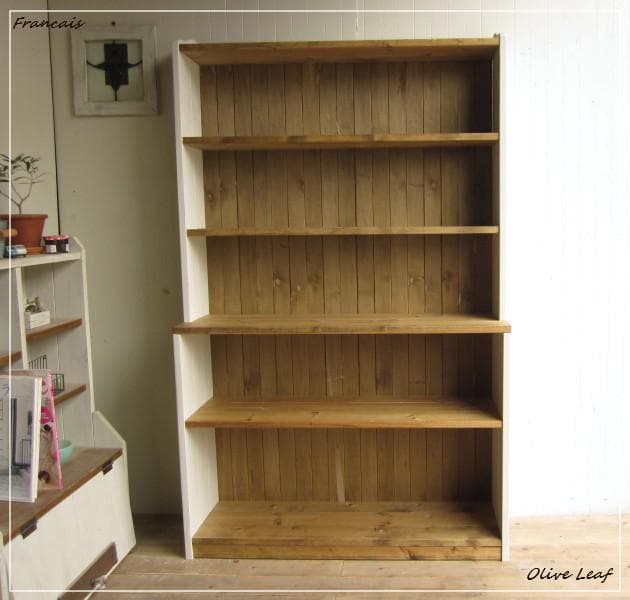 サイズデザインオーダー可！カップボードW88キャビネットシャビーブラウン受注製作