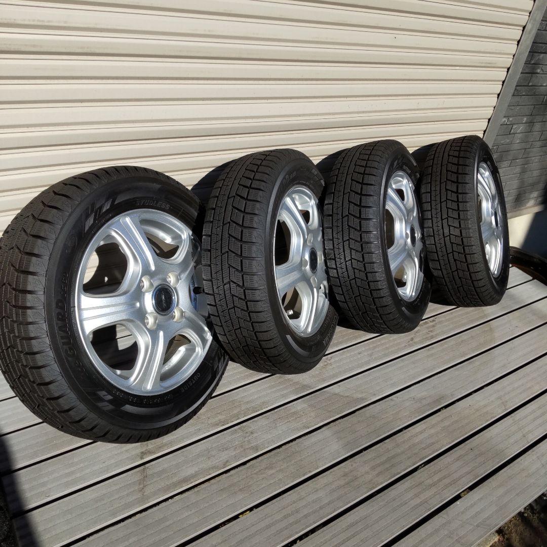 ヨコハマ アイスガード ig60 155/65r13 アルミホイールセット①