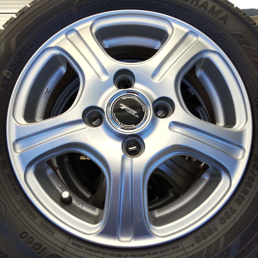 ヨコハマ アイスガード ig60 155/65r13 アルミホイールセット①