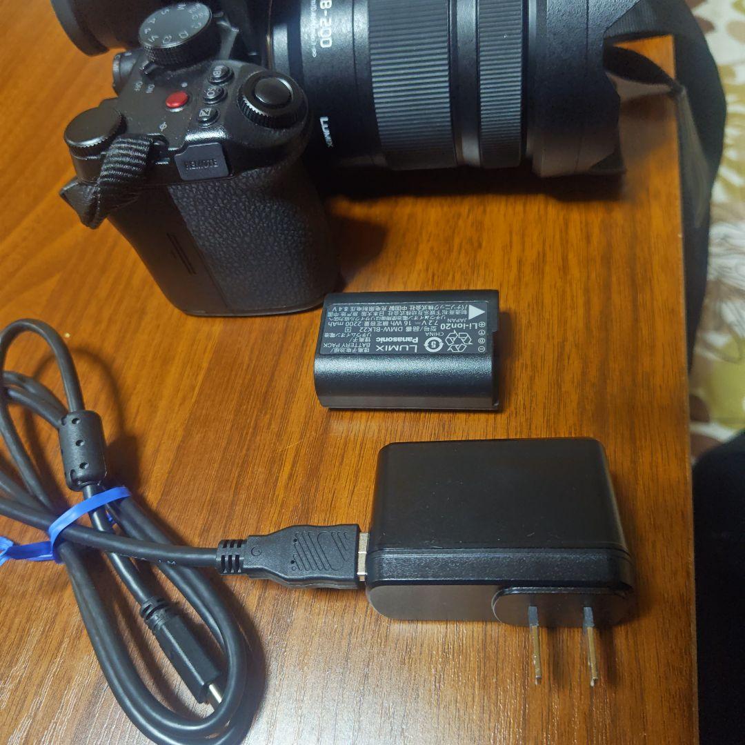 LUMIX LUMIXS5ⅱxと 28-200mmレンズ、純正ストロボ付き