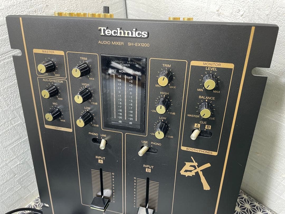 Technics テクニクス　SH-EX1200 メンテナンス　予備CHフェーダ