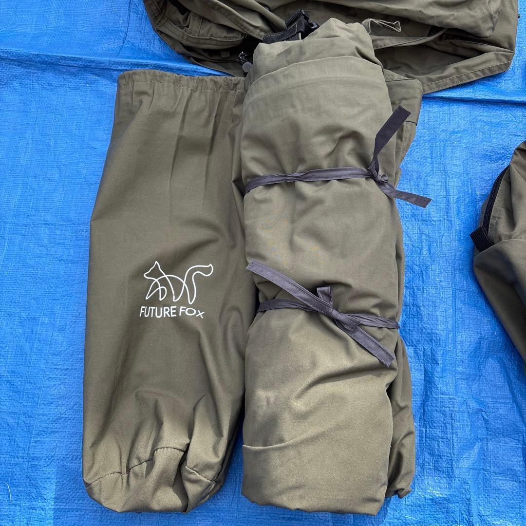 ほぼ未使用　極美品　煙突穴付き　フォックスベース　前幕　フューチャーフォックス