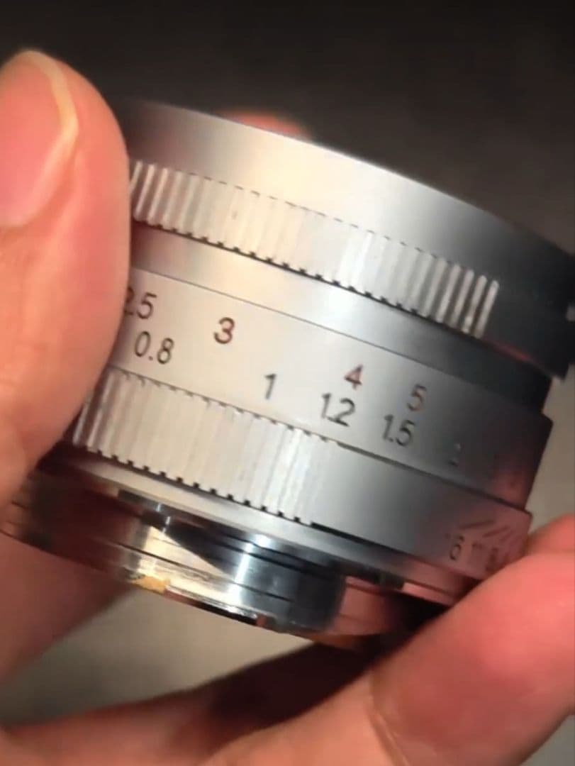 leica Mマウント CONTAX G 35mm F2 レンズ シルバー