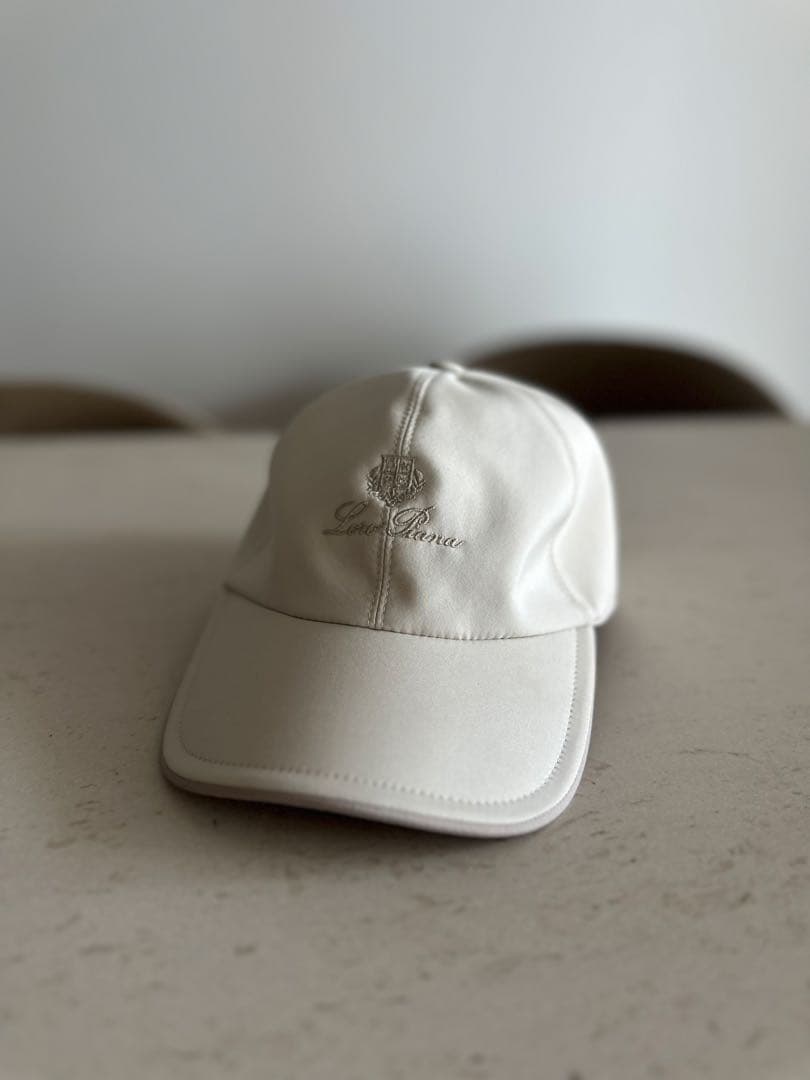専用ホワイトキャップ 刺繍ロゴ付き