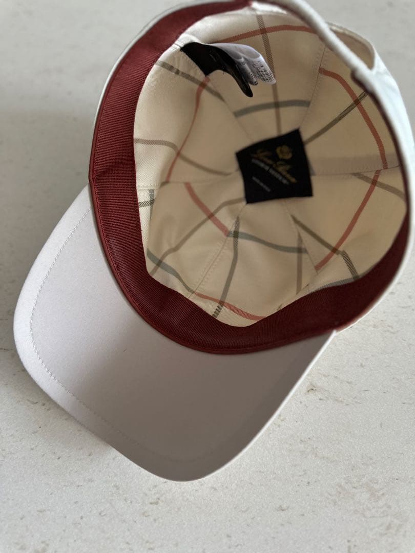 専用ホワイトキャップ 刺繍ロゴ付き