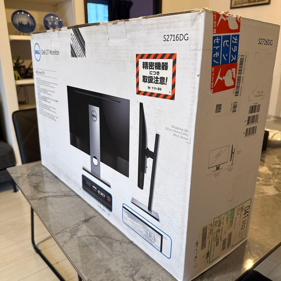 【G-SYNC対応】DELL S2716DG 27インチ ゲーミングモニター