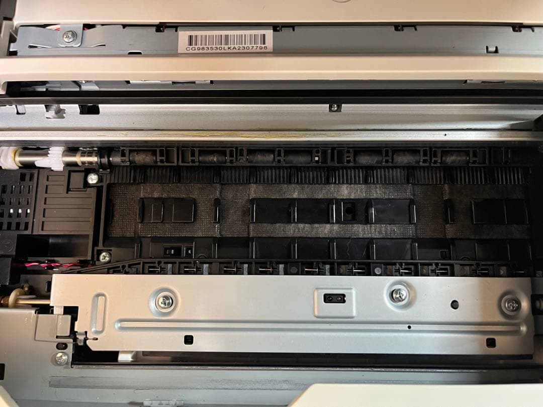 一応ジャンク品EPSON EP-714A インクジェットプリンターインク多数付き