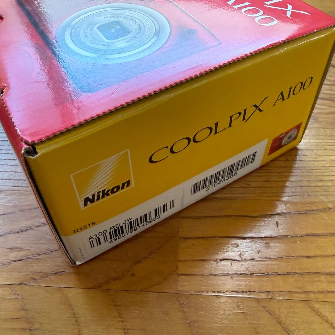 Nikon COOLPIX A100 レッド デジタルカメラ 光学5倍