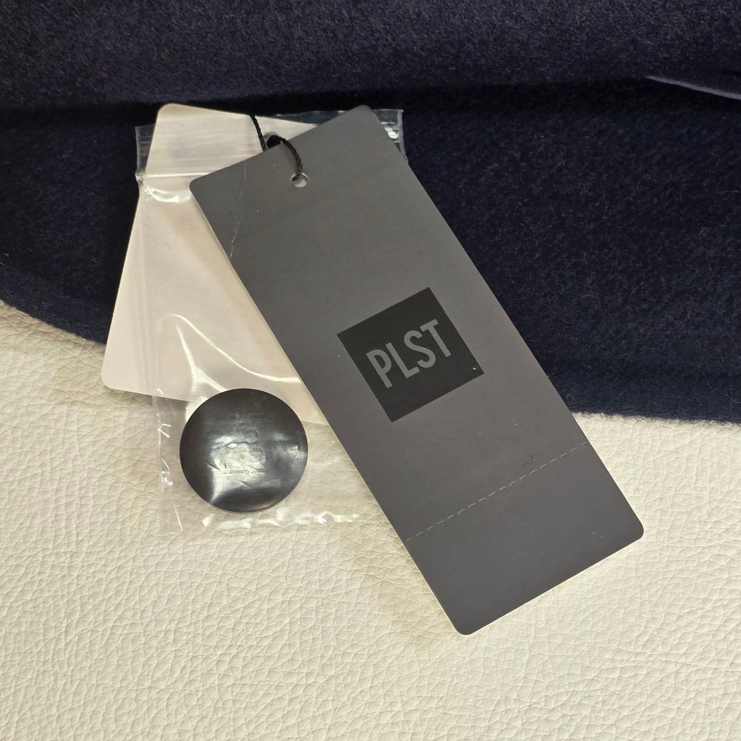 未使用　PLST　プラステウールブレンドリバーフーディーコート定価23.000円