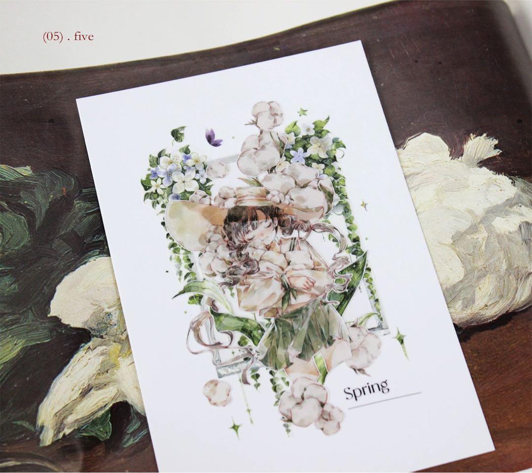 moodtape《枝叶扶苏》海外マスキングテープ　マステ 【2347】