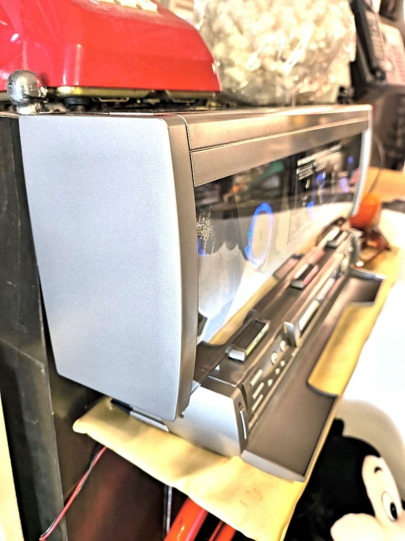 90年 激レア！ネオクラ！お洒落！希少！3連CDチェンジャーミニコンポ ラジカセ