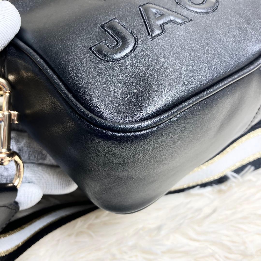 【極美品】マークジェイコブス ＊カメラバッグ レザー ブラック