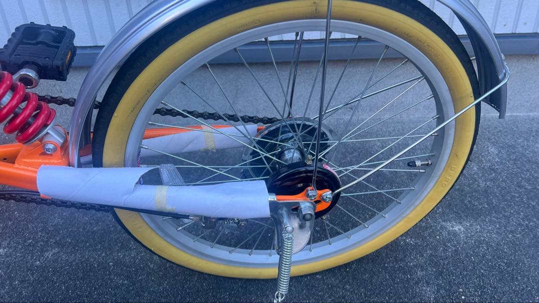 【屋内保管・新品未使用】パーソンズ　20インチ折り畳み自転車