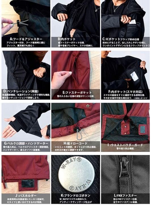 スノーボードウェア　ジャケット