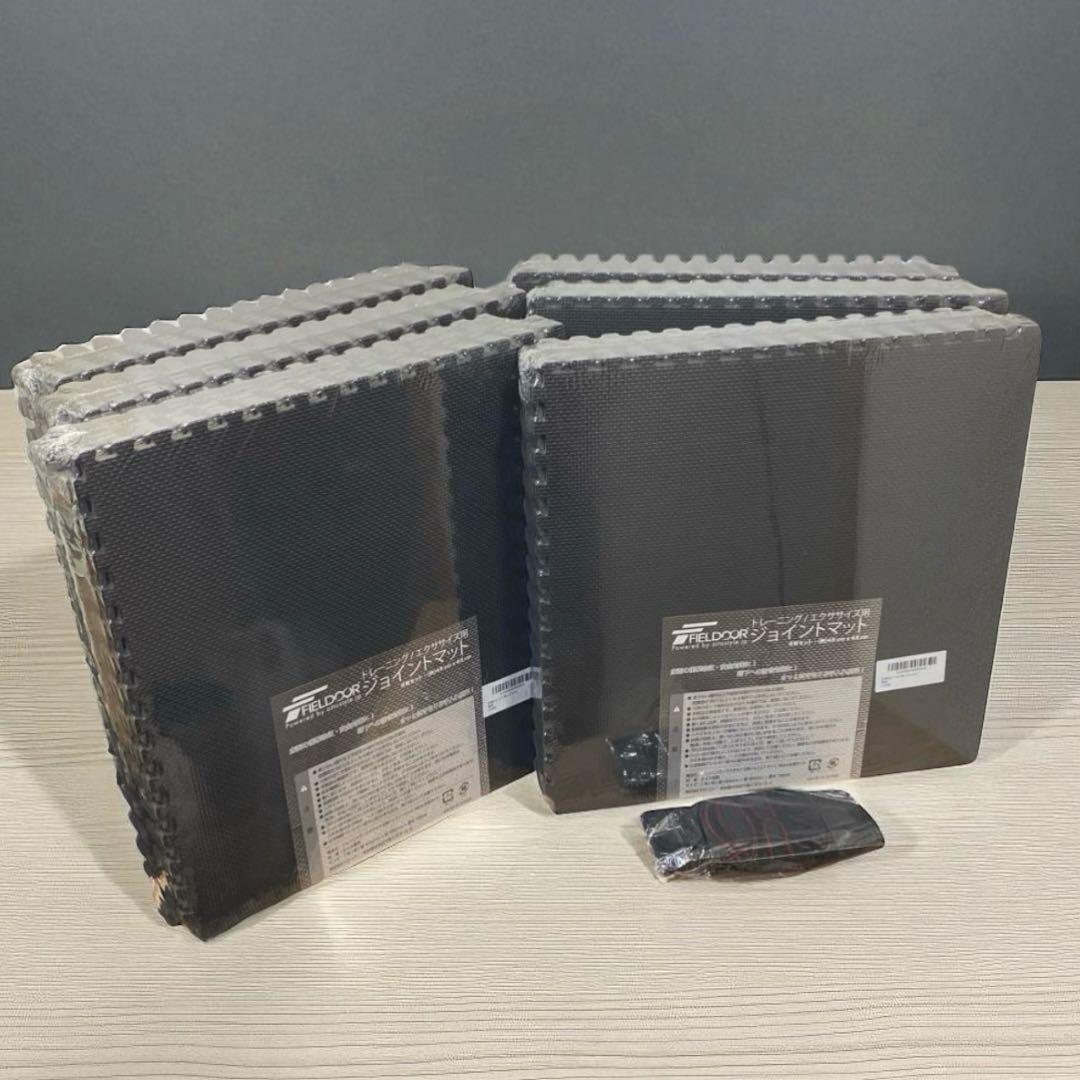 (新品) FIELDOORトレーニング用ジョイントマット6点SETまとめ売り