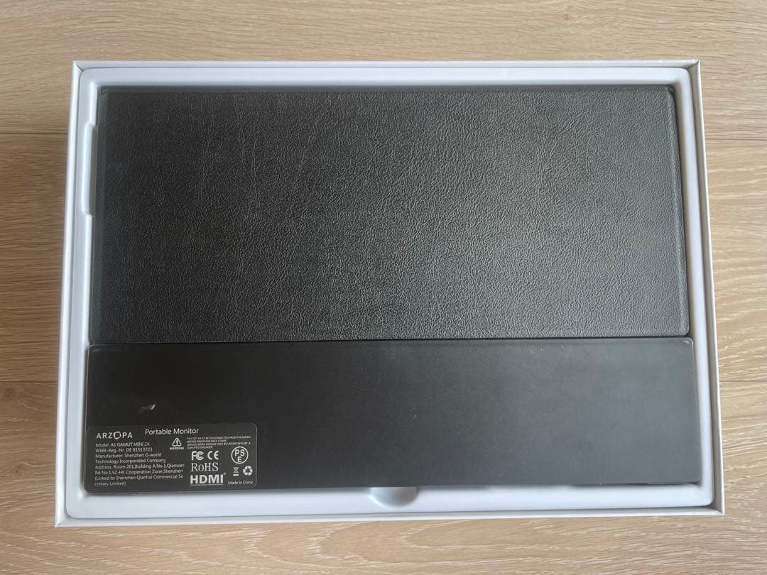 ARZOPA 13.3インチ モバイルモニター ディスプレイ 超軽量 薄型