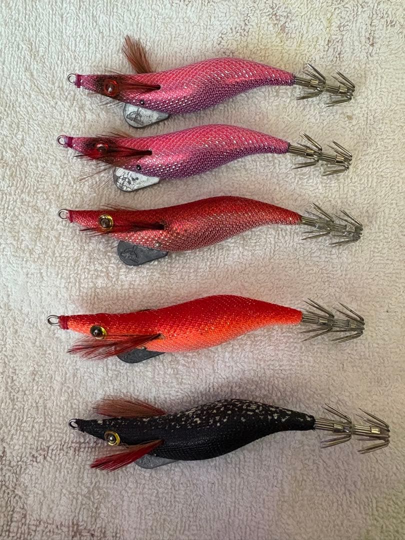 キーストン　夜焚　オモリグ　イカメタル　モンローエギ