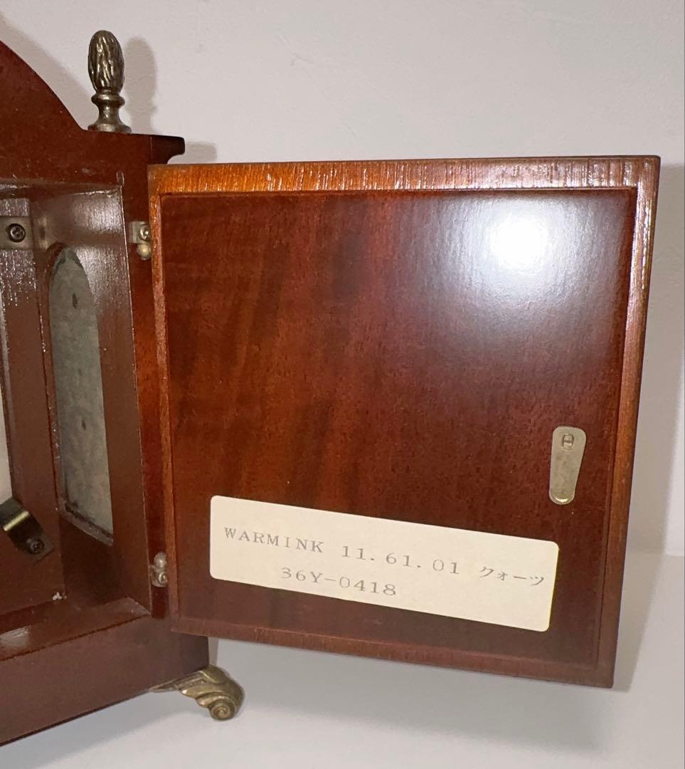 WARMINK ワルミンク ムーンフェイズ 古時計 アンティーク 置時計