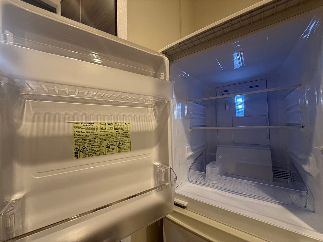 SHARP 冷蔵庫 SJ-D14F ホワイト 137L