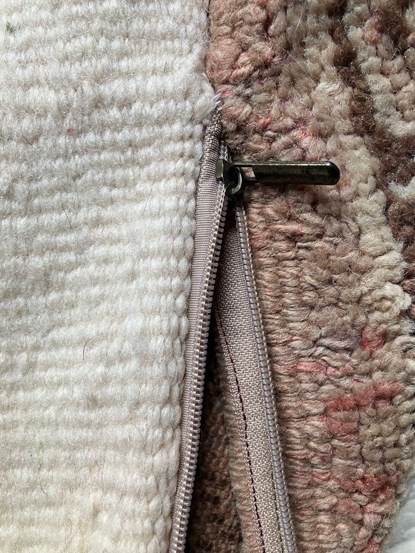 ビンテージ　モロッコ　プフ カバー　クッションカバー　ビンテージラグ