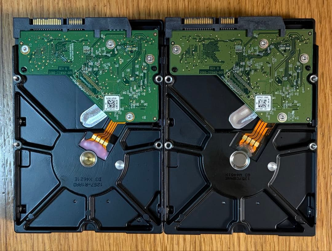 【正常判定】WD Green 内蔵型HDD 3TB WD30EZRX✕2台セット