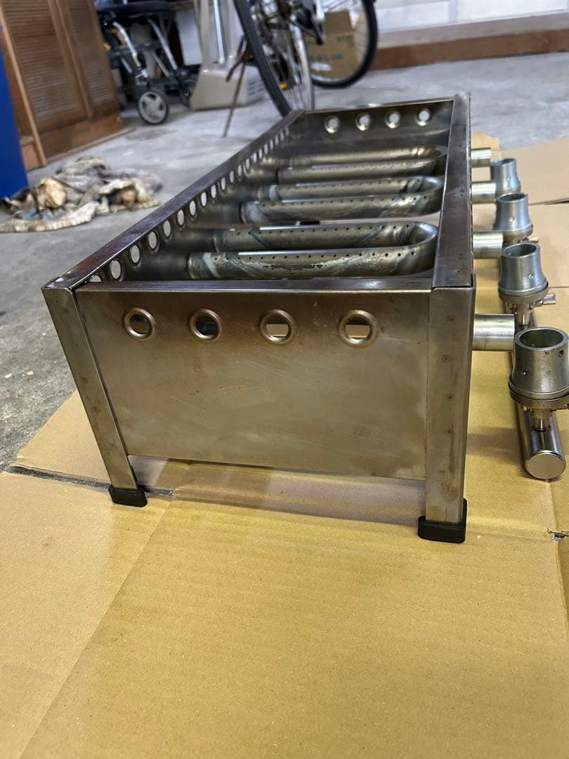 たこ焼き器用　15穴４枚掛け　ガスバーナー付きＬＰガス　　値段交渉受け付けます！