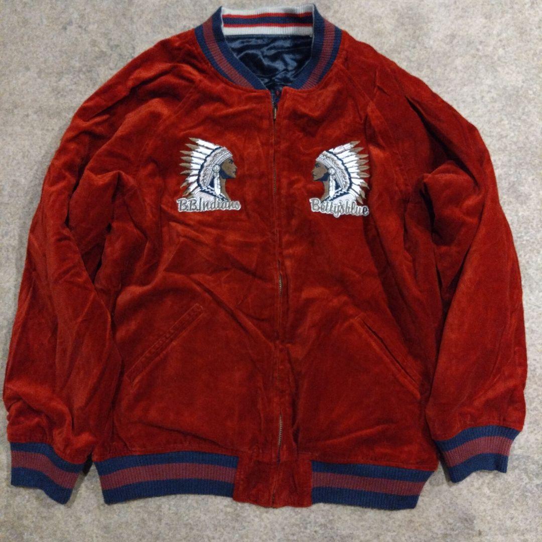 未使用❤ BETTY'S BLUE ベティーズブルー リバーシブル スカジャン