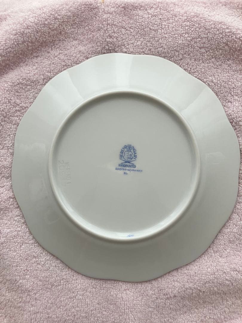 HEREND ヘレンド　メモリアルローズ　デザートプレート　美品