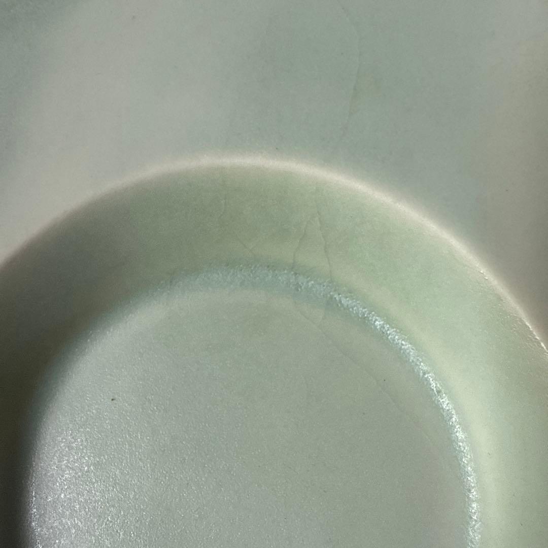 大人気の臼杵焼＊淡い緑色の陶磁器製皿5枚セット