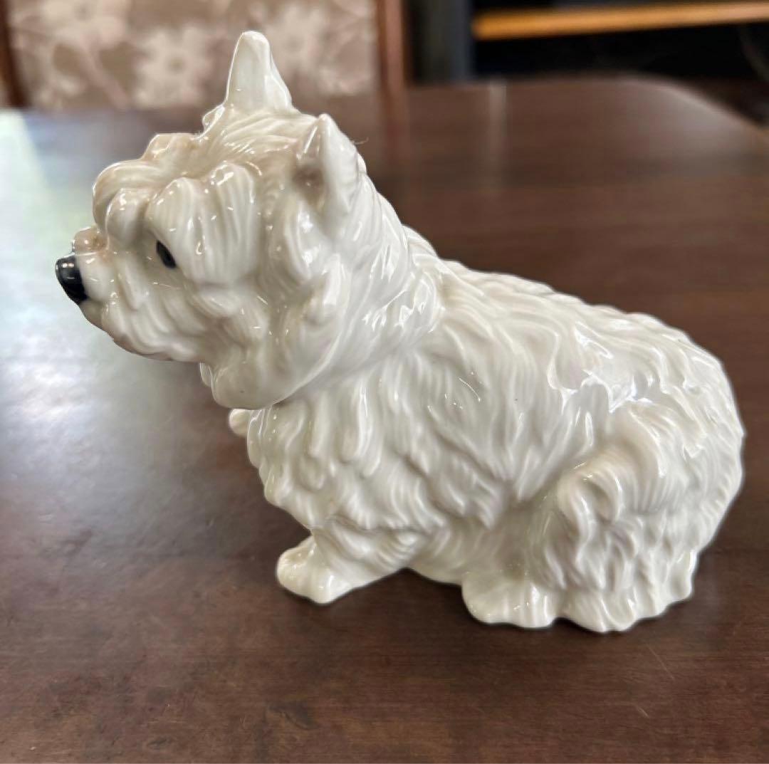 ロイヤルコペンハーゲン　犬　陶器置物
