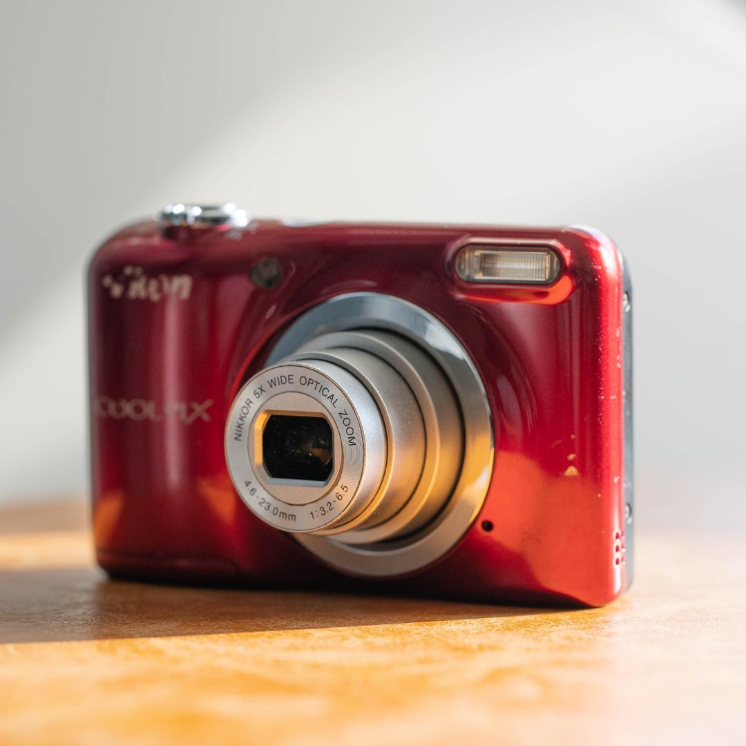 【単三電池で動く！】Nikon COOLPIX A10 レッド 動作確認済