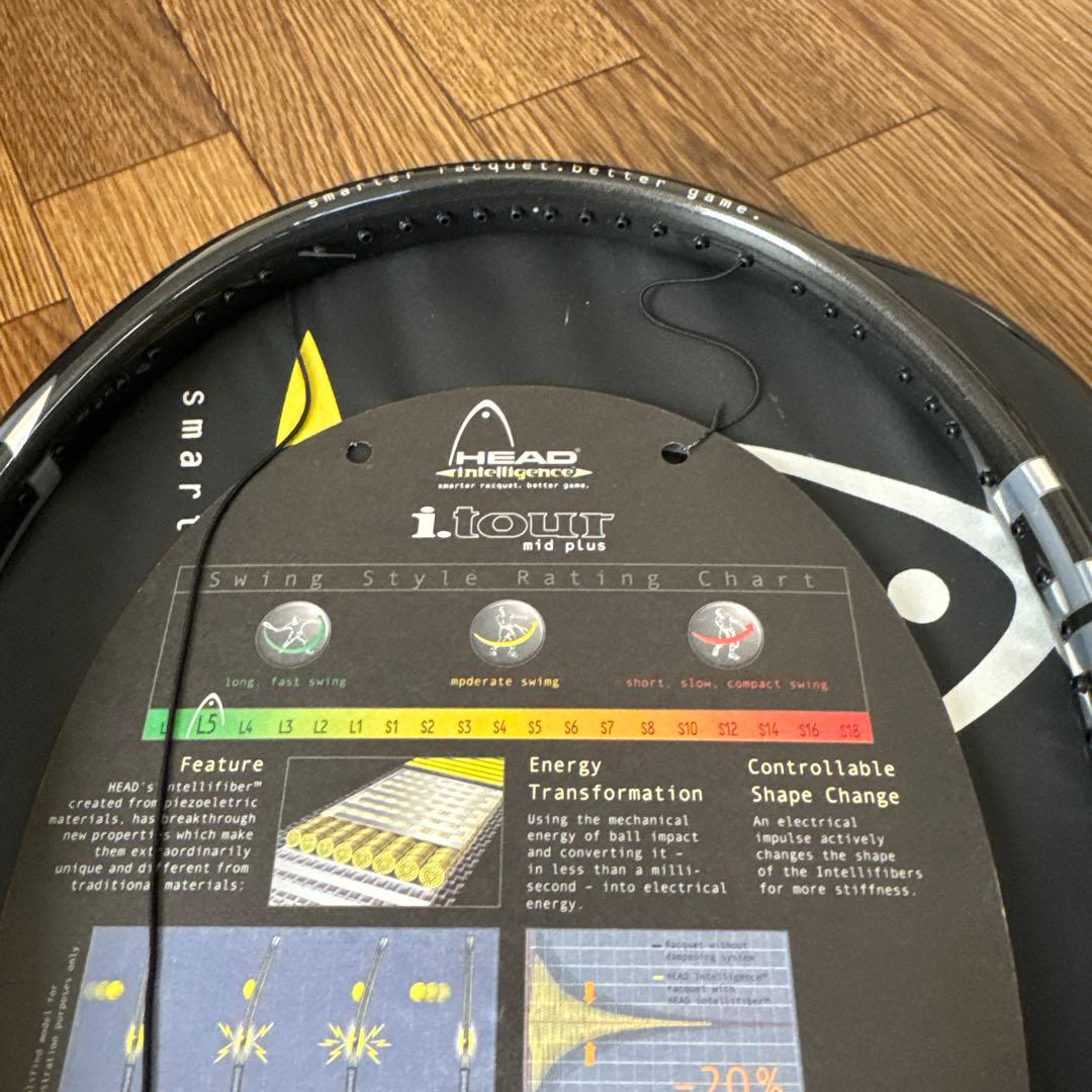 希少　HEAD i.tour mid plus テニスラケット2本セット
