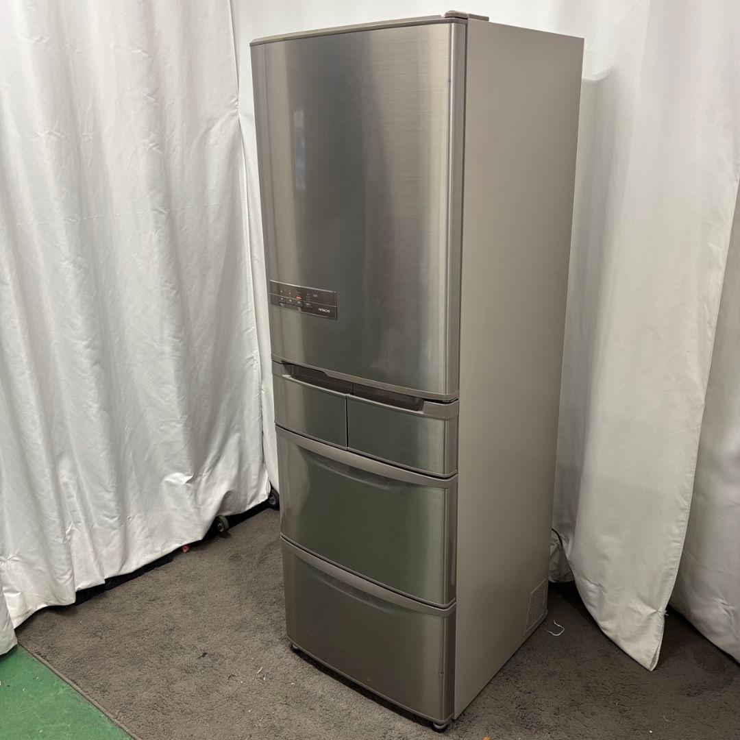 104綺麗　日立　冷蔵庫　大型　400L-500ℓ　安い　中古　右開き　設置無料