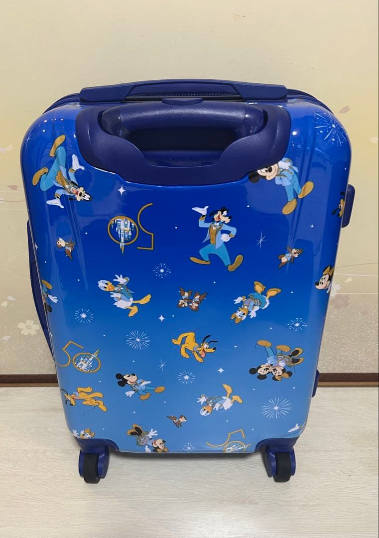 ディズニー スーツケース 50周年