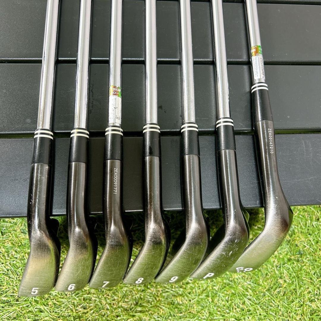 CG16 JV クリーブランド ゴルフ アイアン　メンズ　7本 S ブラック　黒