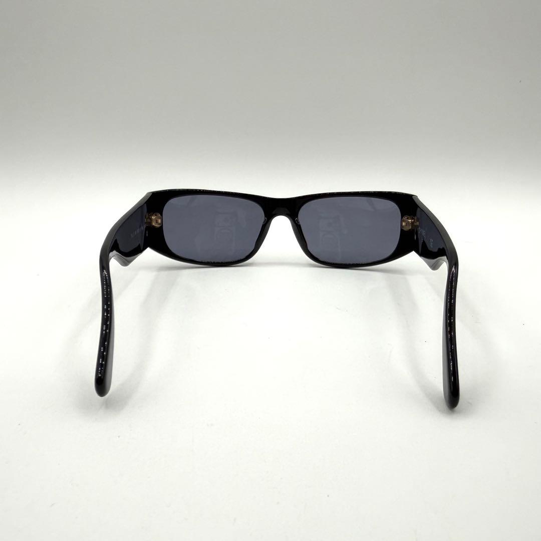 CHANEL ブラック スクエア サングラス　ココマーク　イタリア製　07796