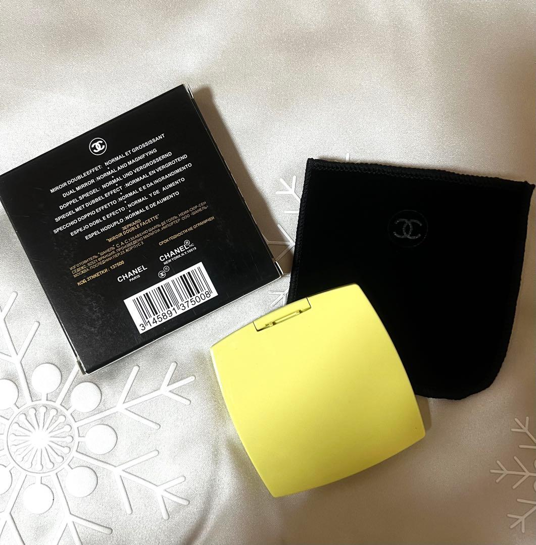 ノベルティCHANEL シャネル コンパクトダブルミラー　イエロー 8点