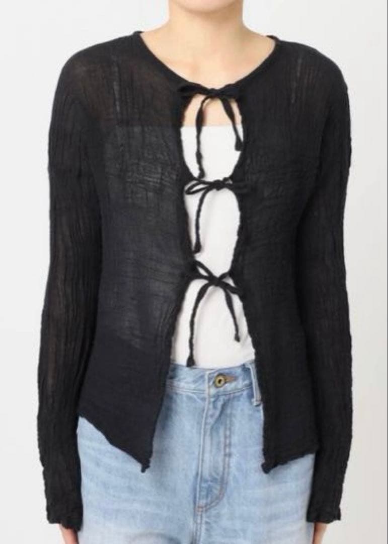 Plageアトリエフランセ　別注 2WAY RBN トップス タグ付